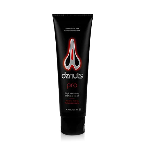 Book Cover dznuts Men's Pro Chamois Cream, Anti -Chafing Cream for Saddle Sores, Chafing, Rubbing, Inner Thighs Friction for Cyclists, Runners, Triathletes - 1 Pack (4 Fl Oz Each)
