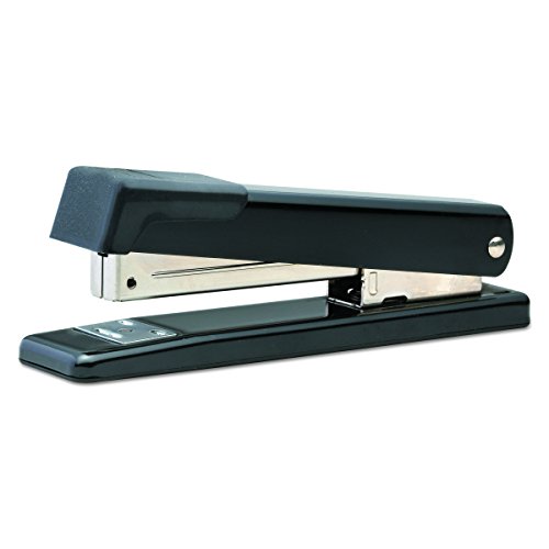 Book Cover Bostitch Classic Metal Desktop Stapler, Full-Strip, Black (B515-BLACK)