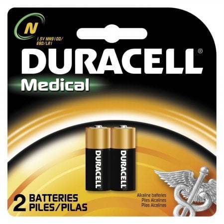 Book Cover Duracell MN9100/E90/LR1 Medical Battery 1.5 V Card 2 Size N
