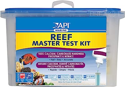 Book Cover API REEF MASTER TEST KIT Reef Aquarium Water Test Kit 1-Count