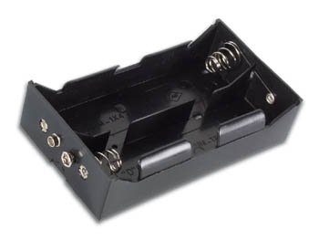 Book Cover Velleman BH142B Battery Holder for 4 x D-Cell with Snap Terminals