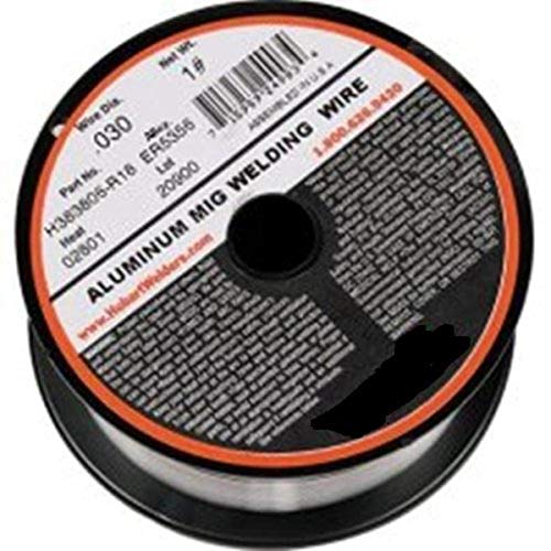 Book Cover Hobart H381808-R18 1-Pound ER4043 Aluminum Welding Wire, 0.035-Inch