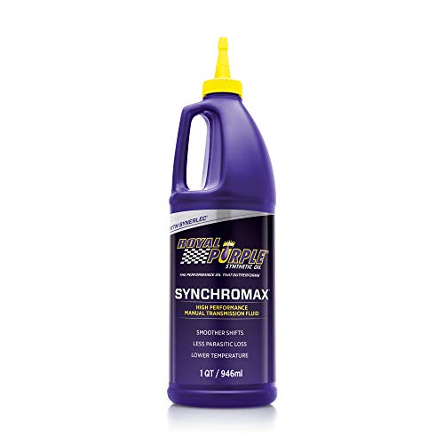 Book Cover Royal Purple 01512 Synchromax High Performance Synthetic Manual Transmission Fluid - 1 qt.