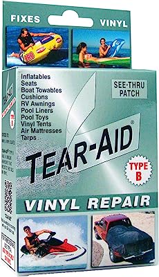 Book Cover Tear-Aid Vinyl Repair Kit , Packaging may vary