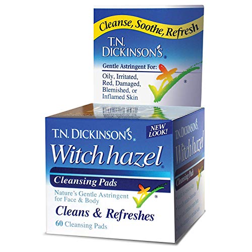 Book Cover T.N. Dickinson: Witch Hazel Cleansing ct, 60 ct (5 pack)