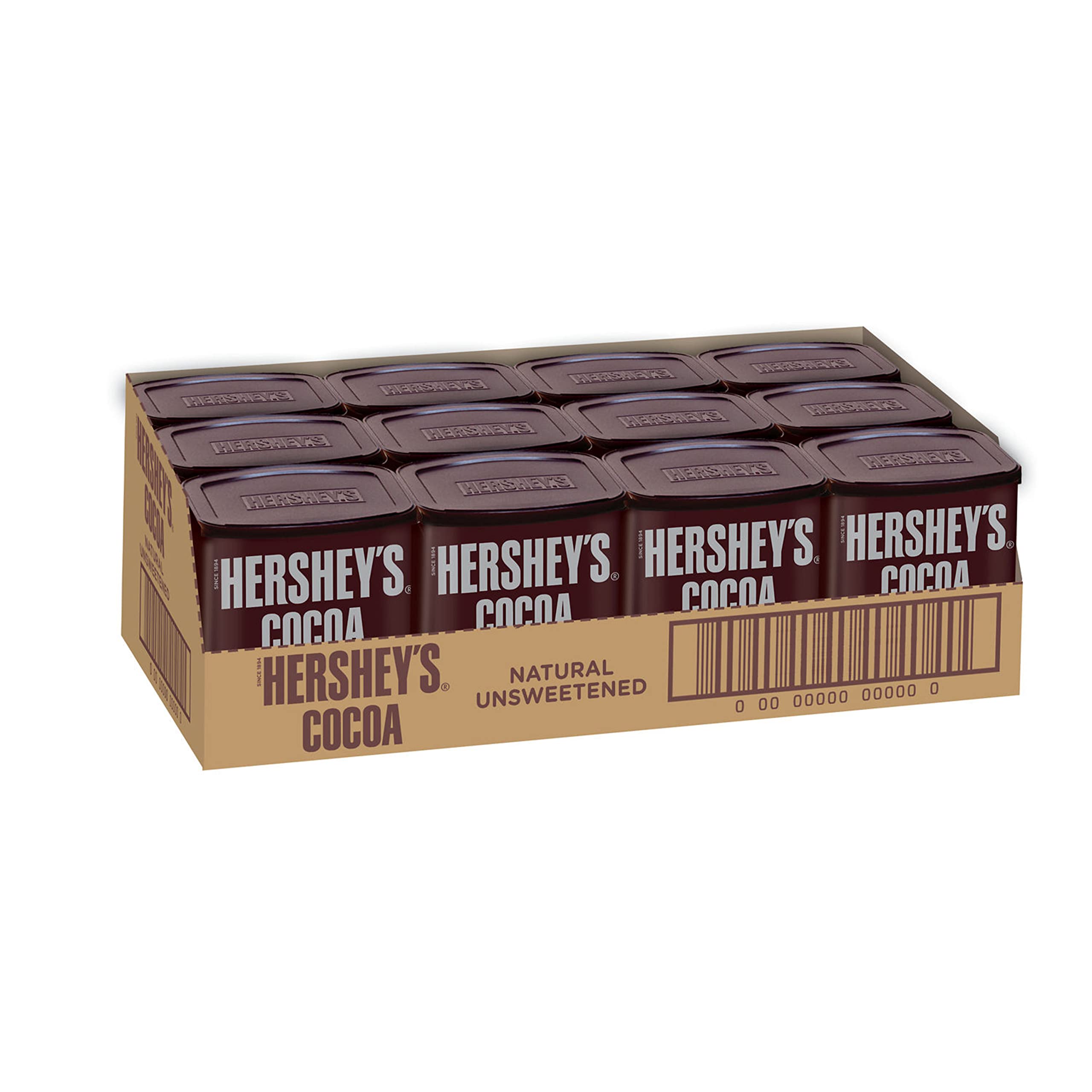 Book Cover HERSHEY'S SPECIAL DARK Chocolate Cocoa, Bulk Baking, 8 oz Cans (12 Count) Special Dark 8 Ounce (Pack of 6)