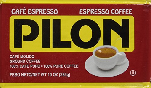 Book Cover Pilon Espresso 100% Coffee, 10 Ounce (Pack of 4)