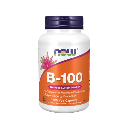 Book Cover Now Foods B-100, 100 Capsules (Pack of 2)