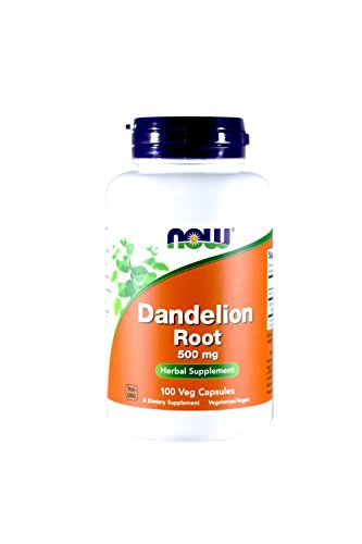 Book Cover NOW Dandelion Root 500mg, 100 Capsules (Pack of 3)
