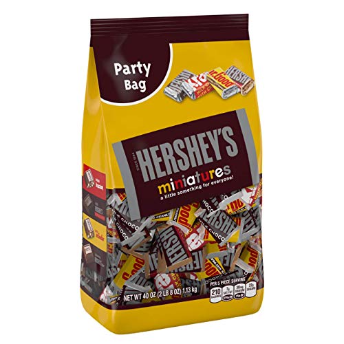 Book Cover Hershey's Miniatures Candy Bars Party Bag 1.13 kg