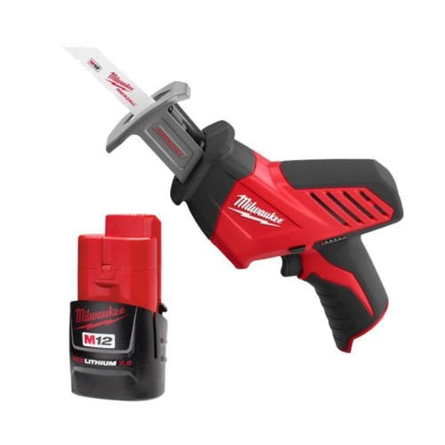 Book Cover Milwaukee M12 12-Volt Hackzall Recip Saw (2420-20) (Tool Only - No Battery)