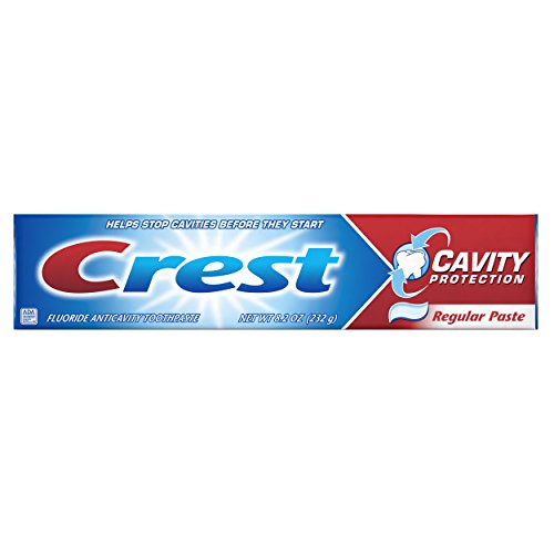 Book Cover Crest Cavity Protection Toothpaste, Regular, 8.2 Oz (Pack of 6)