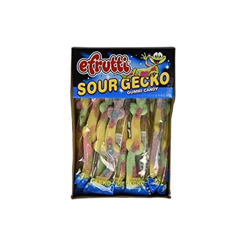 Book Cover Gummi Sour Gecko Candy 40ct
