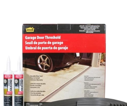 Book Cover M-D Building Products 50101 Weather-Strip Garage Dr 20Ft Bl, Gray