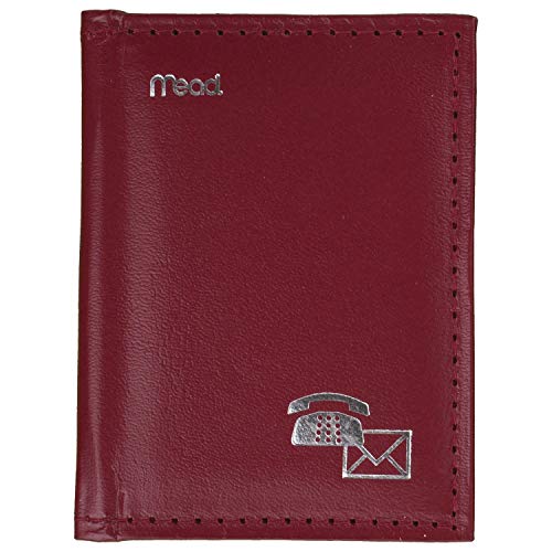 Book Cover Mead Mini Telephone & Address Book, Assorted Colors, Color Selected for You, 1 Count (67142)