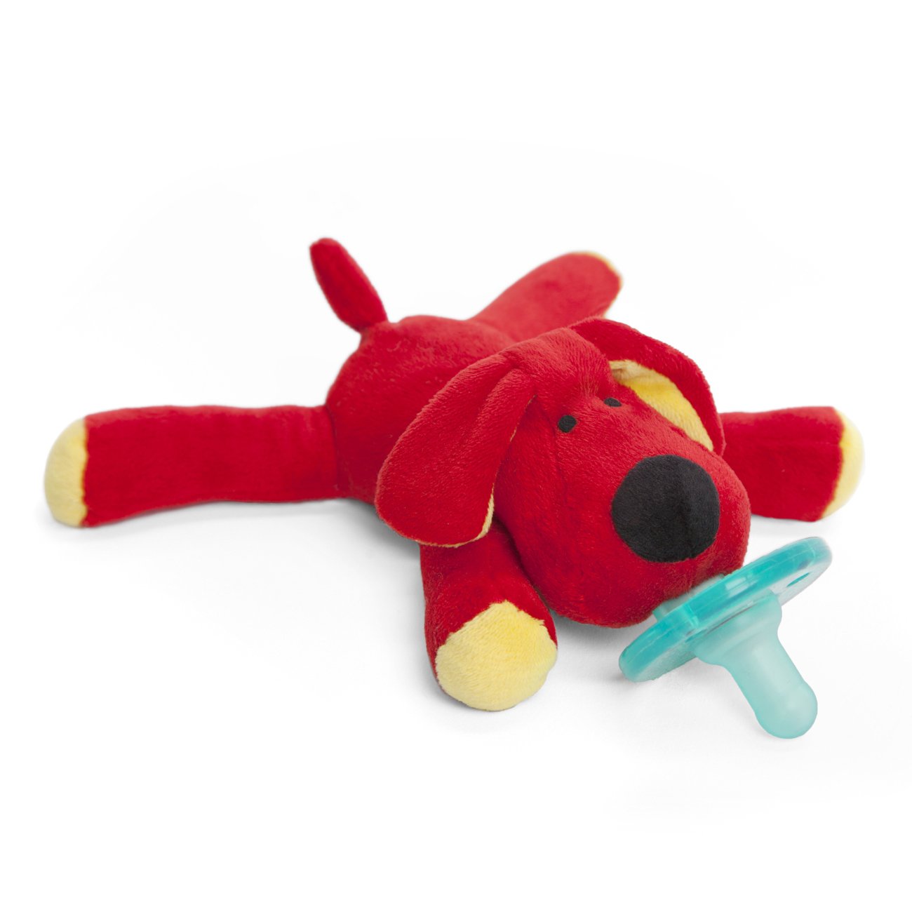 Book Cover WubbaNub Infant Pacifier - Red Dog