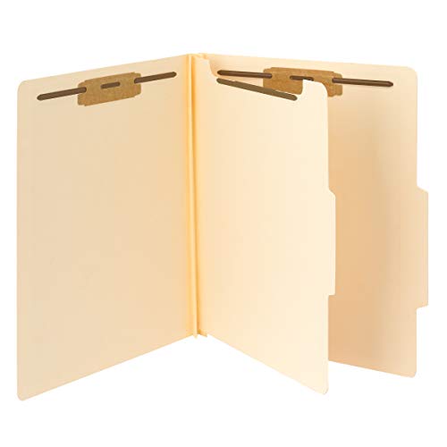 Book Cover Smead Classification File Folder, 1 Divider, 2