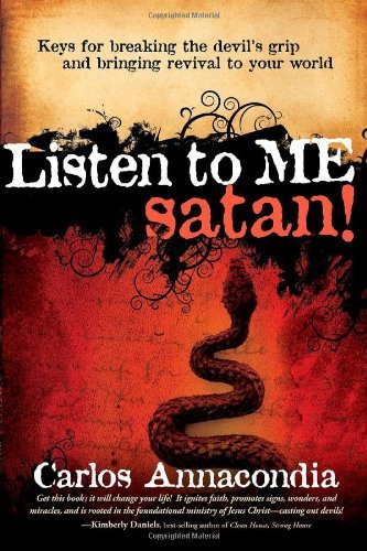 Book Cover Listen to Me, Satan!