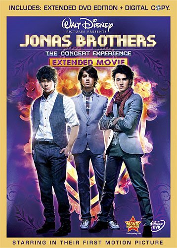 Book Cover Jonas Brothers: The Concert Experience (Two-Disc Extended Edition + Digital Copy)