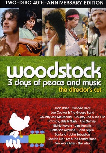 Book Cover Woodstock: Three Days of Peace & Music (Two-Disc 40th Anniversary Director's Cut)