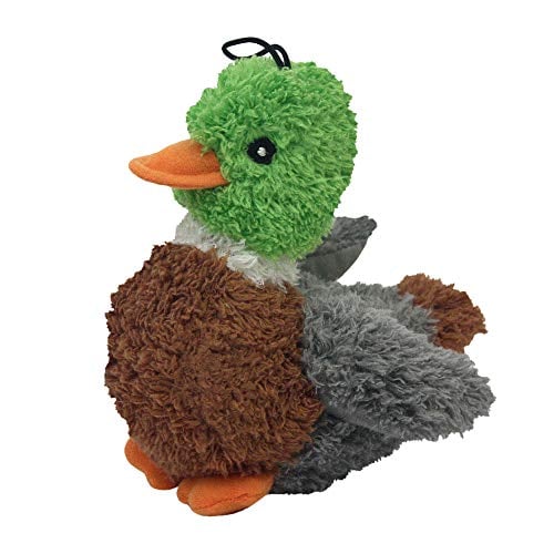 Book Cover MULTIPET Look Who's Talking Plush Duck 5-Inch Dog Toy
