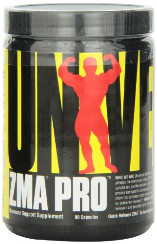 Book Cover Universal Nutrition ZMA Pro Supplement - Zinc, Magnesium, Vitamin B6 - Nighttime Recovery Aid for Better Sleep - 90 Capsules