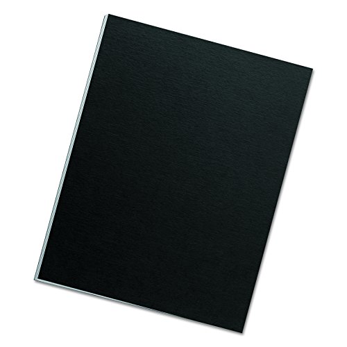 Book Cover Fellowes Binding Presentation Covers, Letter, Black, 25 Pack (5224901)