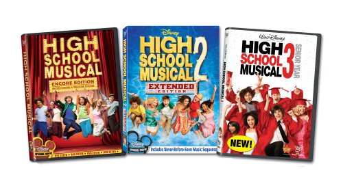 Book Cover High School Musical 1-3