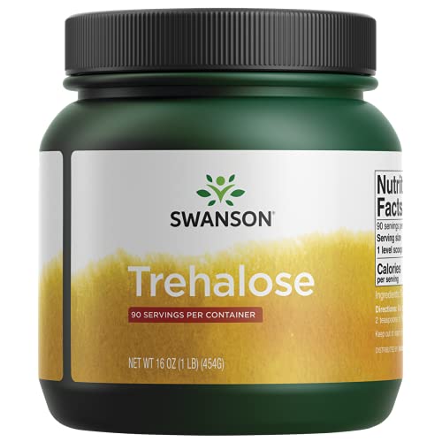 Book Cover Swanson 100% Pure Trehalose 16 Ounce (1 lb) (454 g) Pwdr