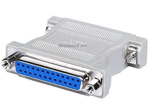 Book Cover Monoprice 101139 DB25 M/F Null Modem Adapter (101139)