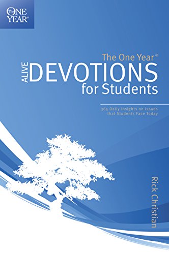 Book Cover The One Year Alive Devotions for Students
