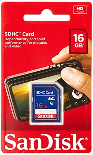 Book Cover SanDisk Flash 16 GB SDHC Flash Memory Card SDSDB-016G (Label May Change)