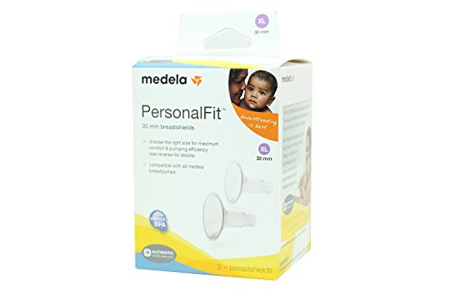 Book Cover Medela PersonalFit Breastshields (2), Size: X-Large (30mm) in Retail Packaging (Factory Sealed) #87075