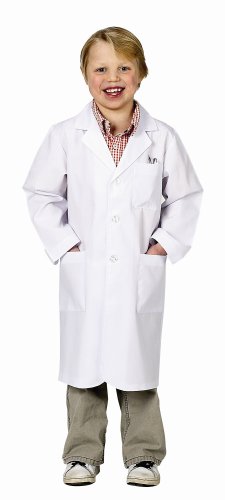 Book Cover Aeromax Little Boys Cute White Lab Coat Halloween Costume Outfit 8/10