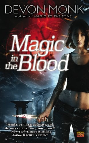 Book Cover Magic In the Blood (Allie Beckstrom Book 2)