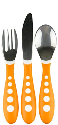 Book Cover NUK First Essentials Kiddy Cutlery in Assorted Colors, 3-Piece Set, Colors may vary
