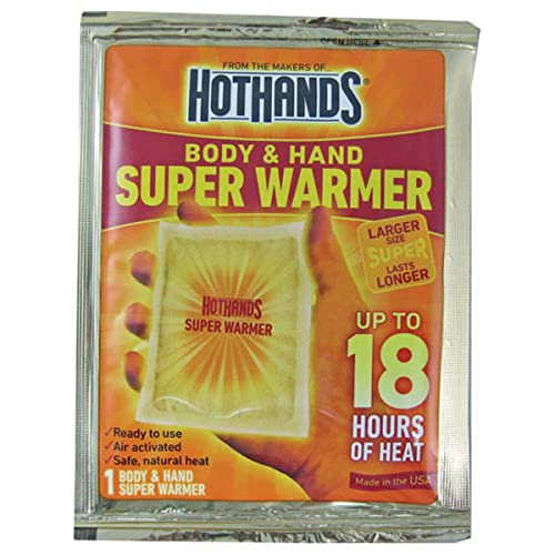 Book Cover HotHands Super Warmer Larger Size Heat Pack