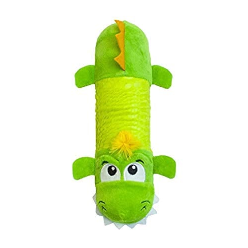 Book Cover Petstages Stuffing Free Big Squeak Gator Dog Toy
