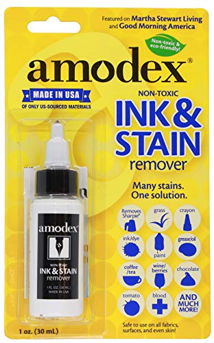 Book Cover Amodex Ink & Stain Remover 1oz Bottle