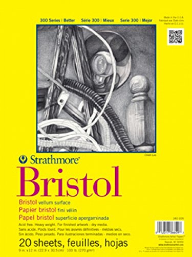 Book Cover Strathmore ((342-114 300 Series Bristol Vellum Pad, 14