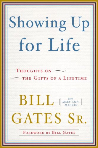 Book Cover Showing Up for Life: Thoughts on the Gifts of a Lifetime