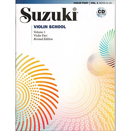 Book Cover Suzuki Violin School Revised Edition Violin Part Book & CD Volume 1