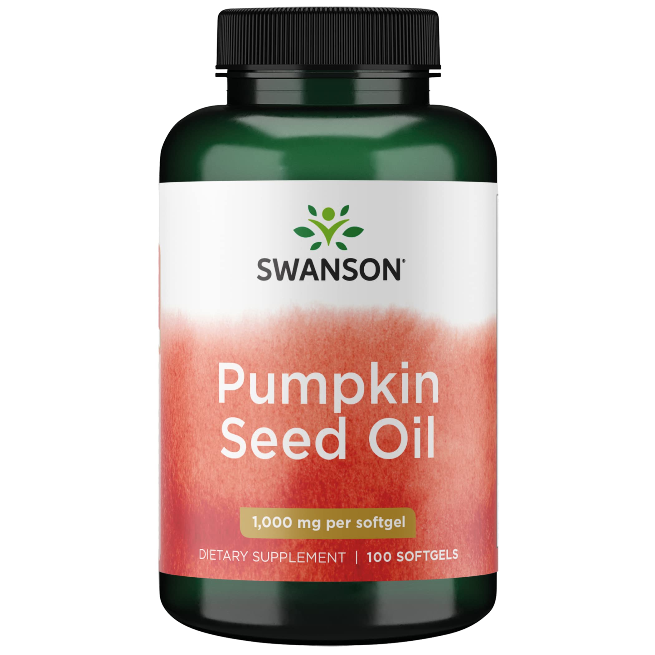 Book Cover Swanson Pumpkin Seed Oil Brain Health Cardiovascular Support High Bioavailable Essential Fatty Acids (EFAs) Combination Herbal Supplement 1000 mg 100 Softgel Capsules