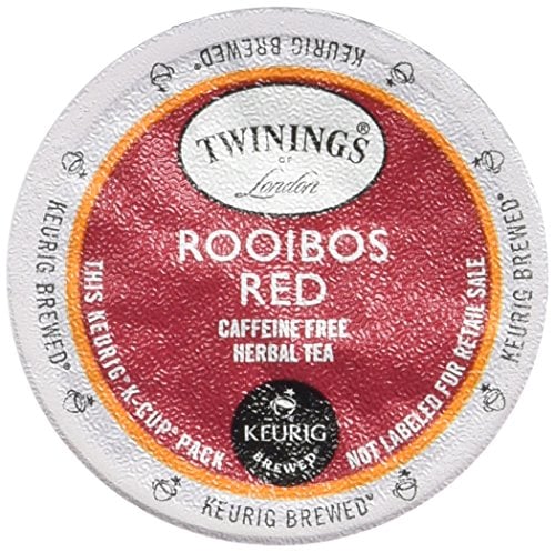 Book Cover Twinings of London Rooibos Red Tea K-Cups for Keurig, 24 Count (Pack of 2)