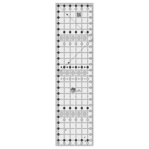 Book Cover Creative Grids Quilt Ruler 6-1/2in x 24-1/2in - CGR24