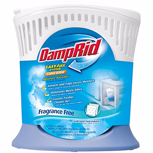 Book Cover DampRid FG90 Moisture Absorber Easy-Fill System, Large Room