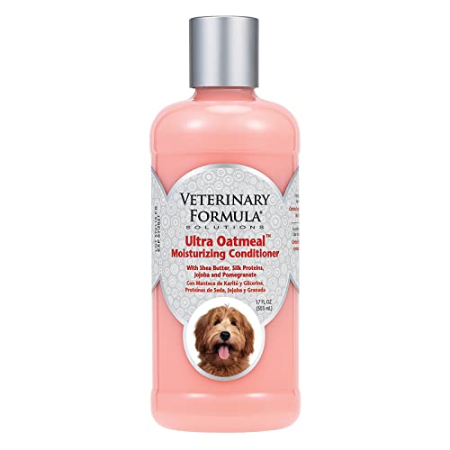 Book Cover Veterinary Formula Solutions Ultra Oatmeal Moisturizing Conditioner for Dogs, 17 oz – with Colloidal Oatmeal and Jojoba – Leaves Coat Soft, Shiny, Hydrated, Strong – Long-Lasting Fragrance (FG01250)