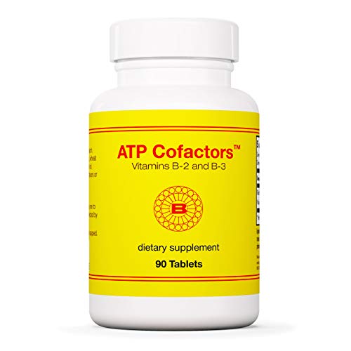 Book Cover Optimox ATP Cofactors - High Potency Vitamin B Complex - Niacin and Riboflavin - 90 Tablets