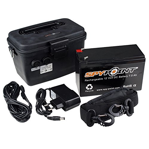 Book Cover SPYPOINT Rechargeable 12V Battery Charger & Housing Kit Black