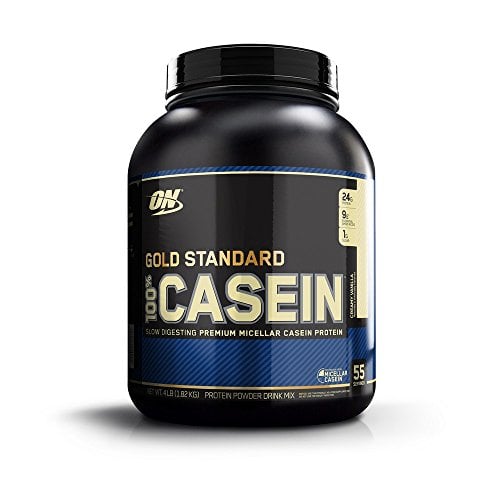 Book Cover OPTIMUM NUTRITION GOLD STANDARD 100% Micellar Casein Protein Powder, Slow Digesting, Helps Keep You Full, Overnight Muscle Recovery, Creamy Vanilla, 1.81 kg